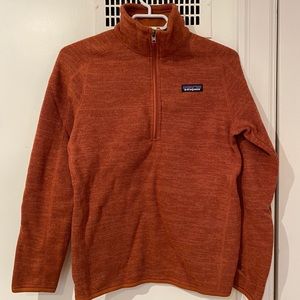 NWT Patagonia Better Sweater Century Pink 1/4 Zip